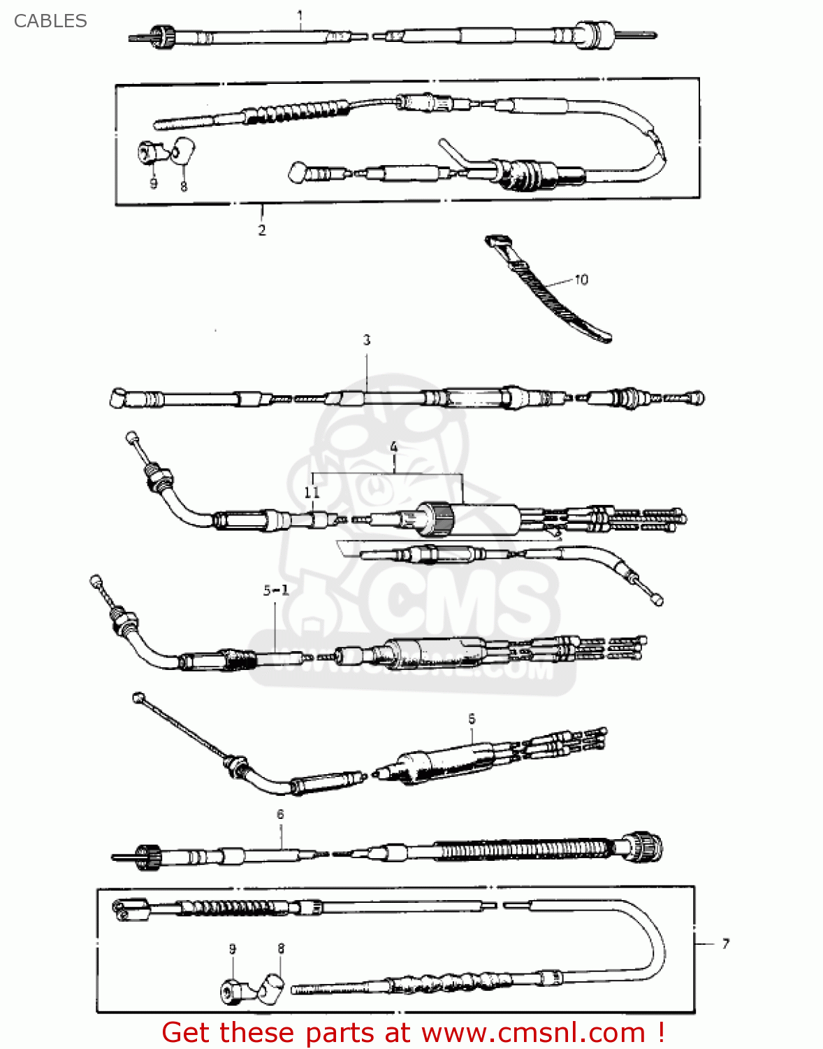 CABLES S2 MACH II 1972 USA