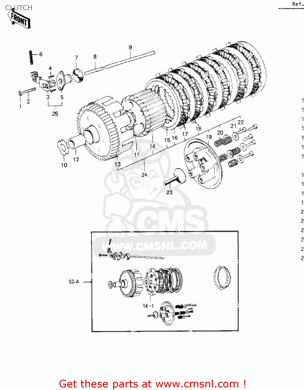 CLUTCH S2 MACH II 1972 USA