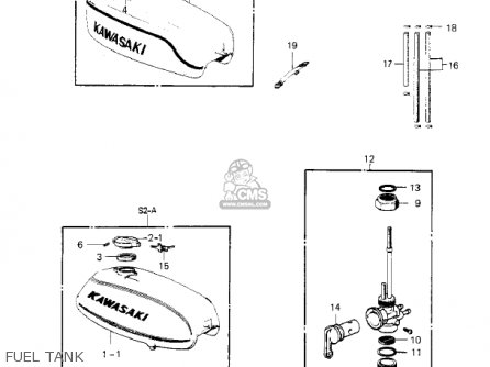 FUEL TANK - S2 MACH II 1972 USA