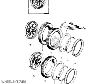 WHEELS/TIRES - S2 MACH II 1972 USA