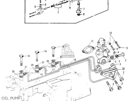 OIL PUMP - S2 MACH II 1972 USA
