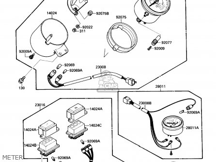 METER - VN1500A1 VULCAN 88 1987 USA CALIFORNIA CANADA