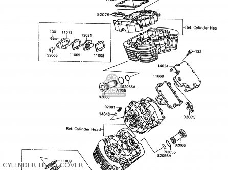 CYLINDER HEAD COVER - VN1500A12 VULCAN 1500 1998 USA CALIFORNIA