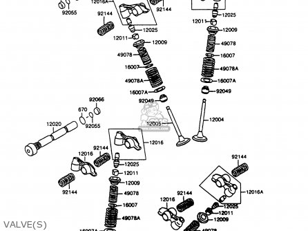 VALVE(S) - VN1500A12 VULCAN 1500 1998 USA CALIFORNIA