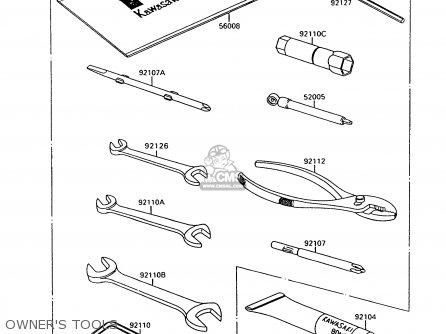 OWNER'S TOOLS - VN1500A12 VULCAN 1500 1998 USA CALIFORNIA