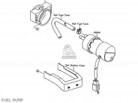 FUEL PUMP - VN1500A13 VULCAN 1500 1999 USA CALIFORNIA