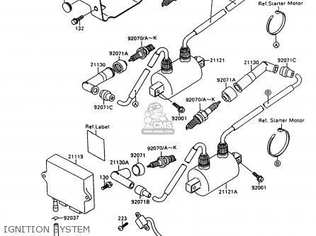 IGNITION SYSTEM - VN1500A13 VULCAN 1500 1999 USA CALIFORNIA