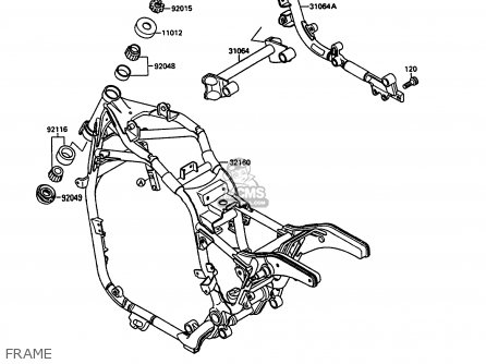 FRAME - VN1500A2 VN15 1988 EUROPE FR FG IT SD ST