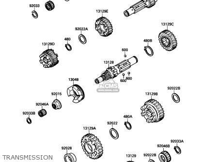 TRANSMISSION - VN1500A2 VULCAN 88 1988 USA CALIFORNIA CANADA