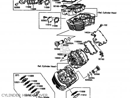 CYLINDER HEAD COVER - VN1500A3 VN15 1989 FG