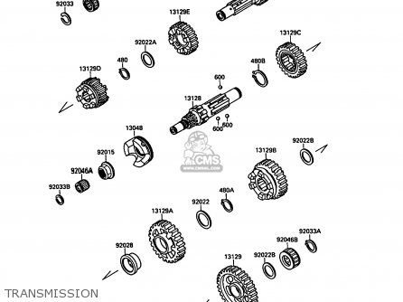 TRANSMISSION - VN1500A3 VN15 1989 FG