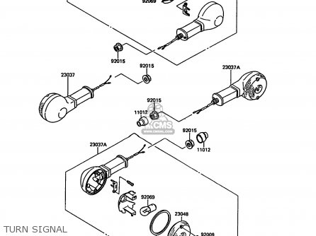 TURN SIGNAL - VN1500A3 VN15 1989 FG