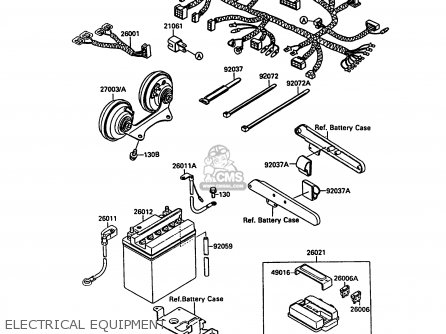 ELECTRICAL EQUIPMENT - VN1500A3 VN15 1989 FG