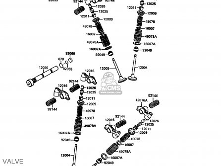 VALVE - VN1500A4 VN15 1990 EUROPE FG