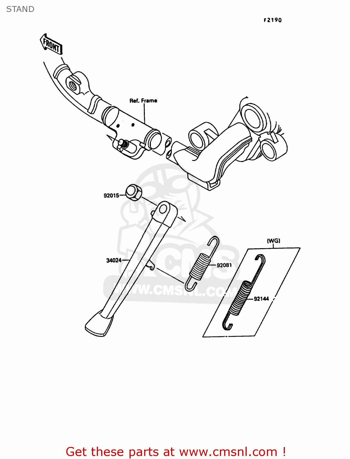 STAND VN1500A5 VN15 1991 EUROPE