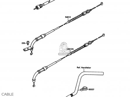 CABLE - VN1500A5 VN15 1991 EUROPE