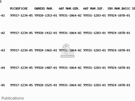 Publications - VN1500A5 VULCAN 88 1991 USA CALIFORNIA