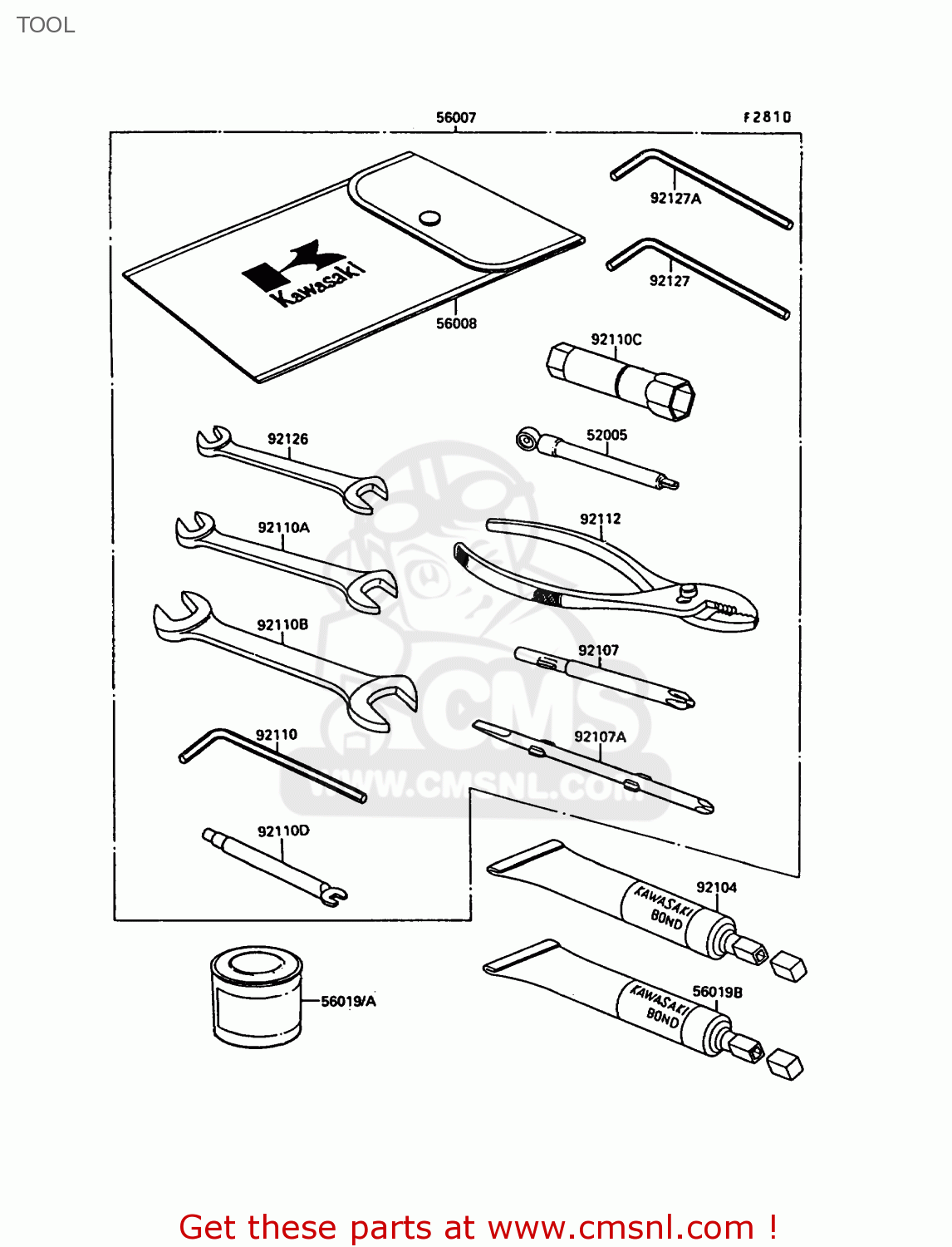 TOOL VN1500A6 VN15 1992 EUROPE ST