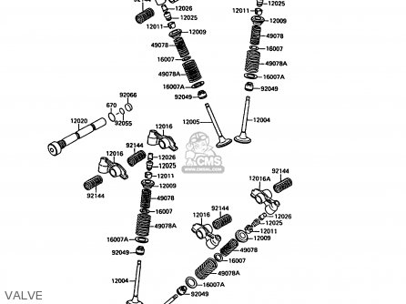 VALVE - VN1500A6 VN15 1992 EUROPE ST