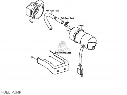 FUEL PUMP - VN1500A6 VN15 1992 EUROPE ST