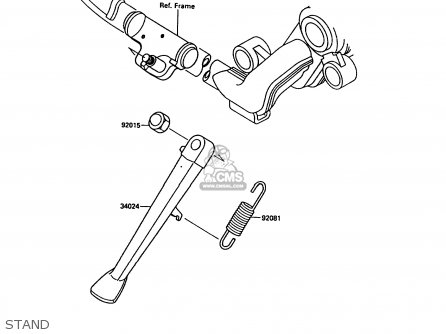 STAND - VN1500A6 VN15 1992 EUROPE ST