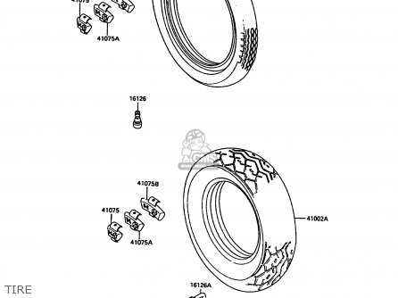 TIRE - VN1500A6 VN15 1992 EUROPE ST