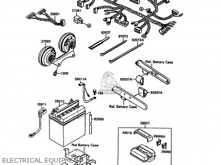 ELECTRICAL EQUIPMENT - VN1500A6 VN15 1992 EUROPE ST