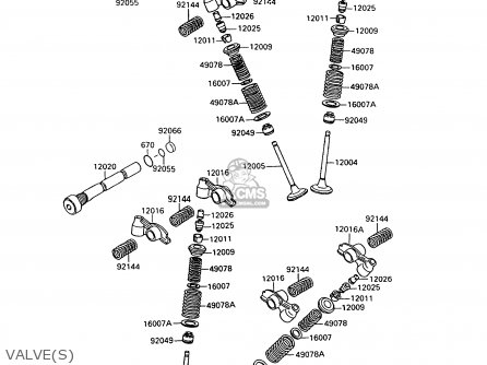 VALVE(S) - VN1500A6 VULCAN 88 1992 USA CALIFORNIA CANADA