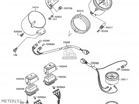 METER(S) - VN1500A8 VULCAN 88 1994 USA CALIFORNIA CANADA