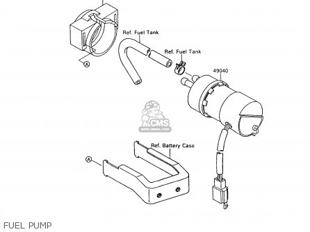 FUEL PUMP - VN1500A9 VULCAN 88 1995 USA CALIFORNIA CANADA