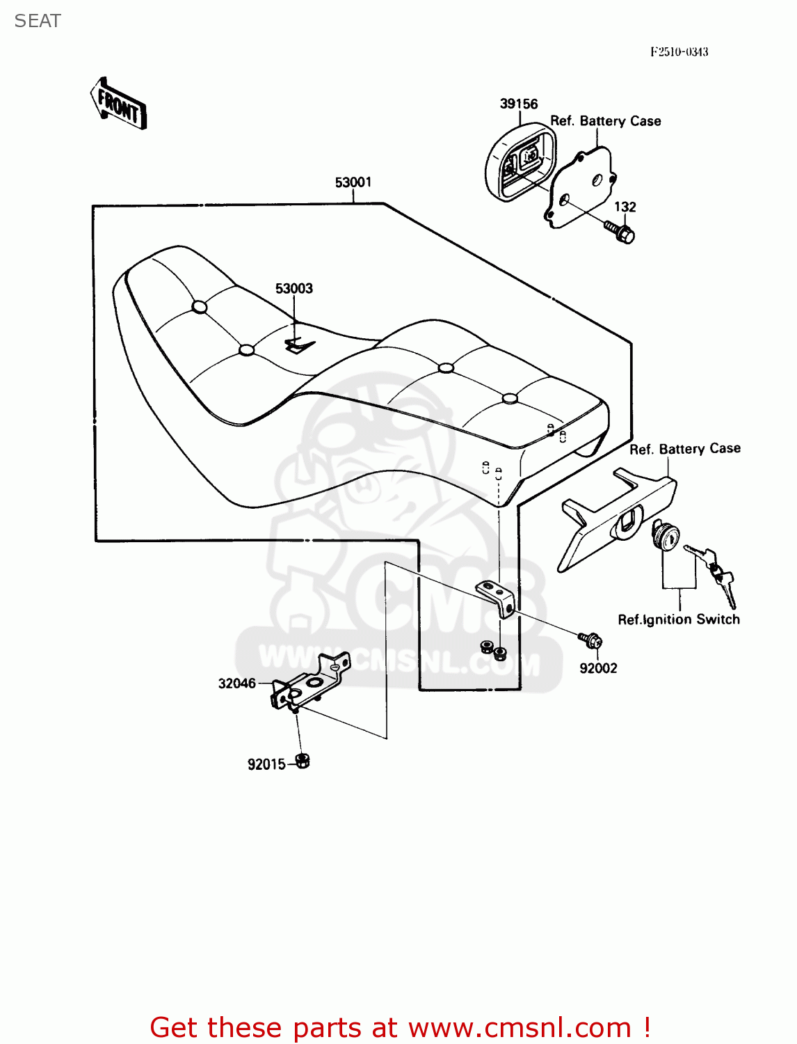 SEAT VN1500B1 VN15SE 1987 USA CALIFORNIA