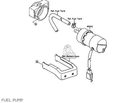 FUEL PUMP - VN1500B2 VN15SE 1988 EUROPE UK AR FG NR ST
