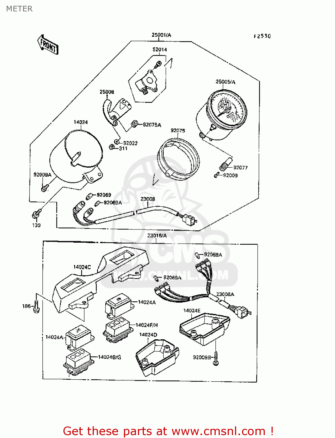METER VN1500B3 VN15SE 1989 FG NR