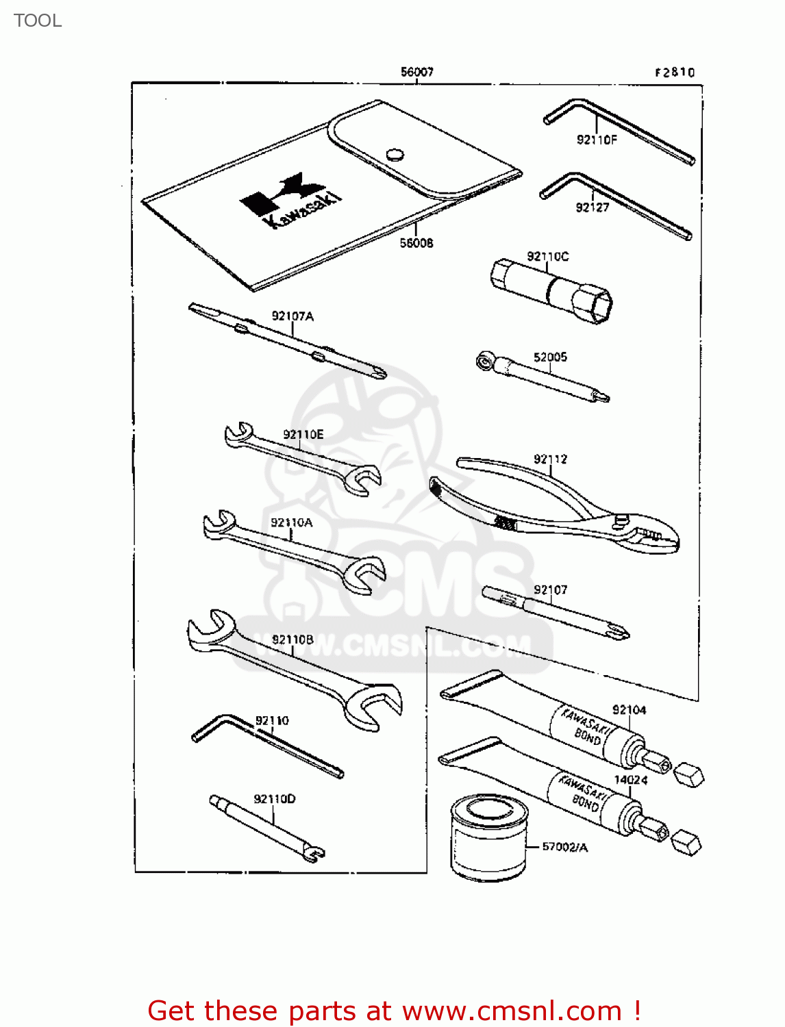 TOOL VN1500B3 VN15SE 1989 FG NR