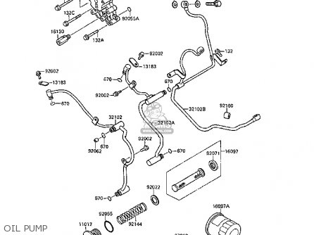 OIL PUMP - VN1500B3 VN15SE 1989 FG NR
