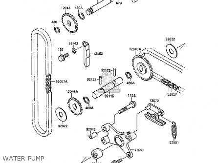 WATER PUMP - VN1500B3 VN15SE 1989 FG NR