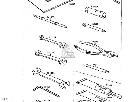 TOOL - VN1500B3 VN15SE 1989 FG NR