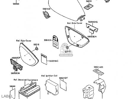 LABEL - VN1500B5 VN15SE 1991 EUROPE FR AR FG NR SD