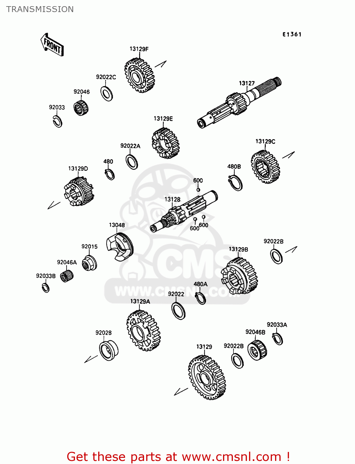 TRANSMISSION VN1500B6 VN15SE 1992 EUROPE UK FR AR FG IT NR SD ST