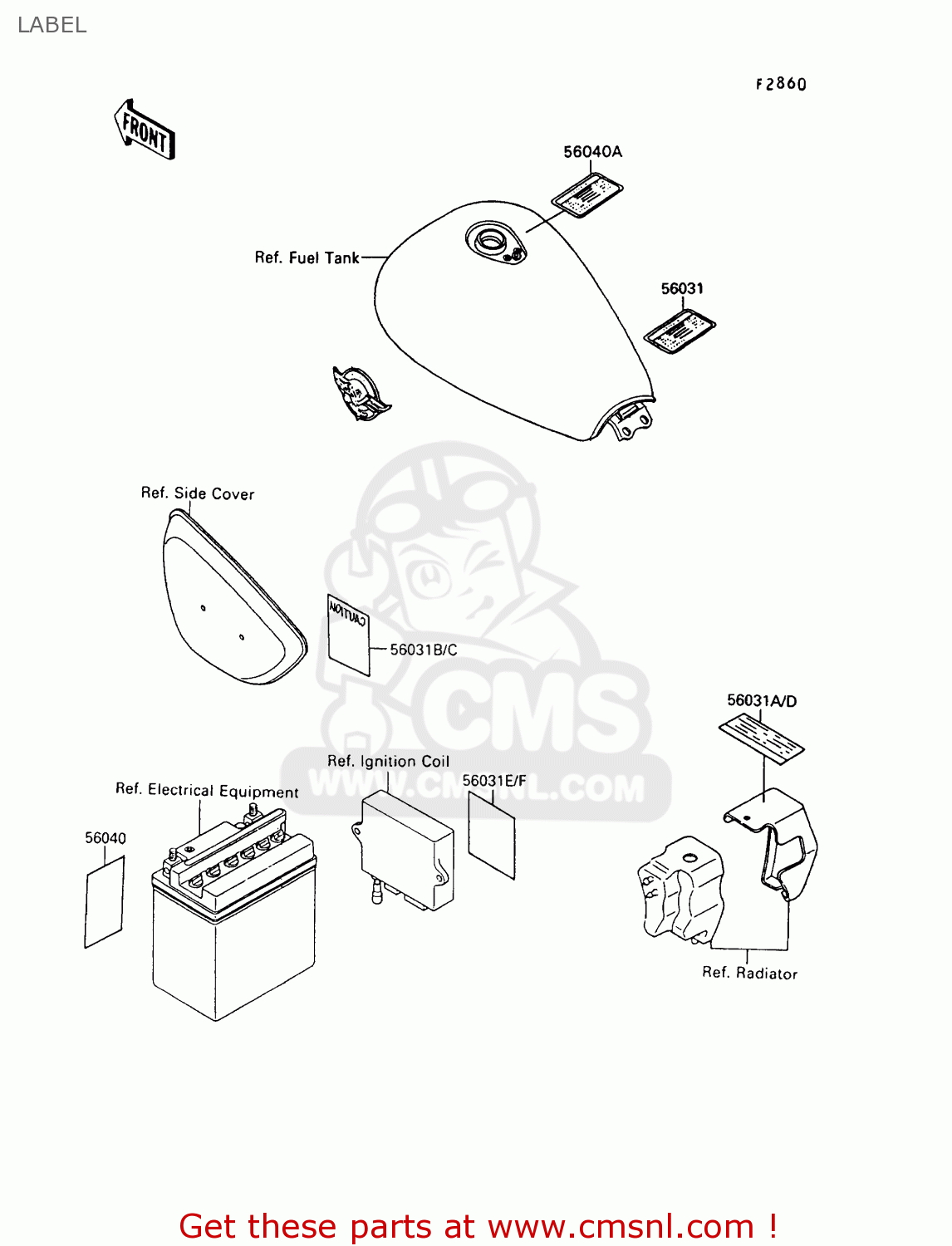 LABEL VN1500B6 VN15SE 1992 EUROPE UK FR AR FG IT NR SD ST