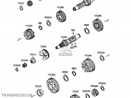 TRANSMISSION - VN1500B6 VN15SE 1992 EUROPE UK FR AR FG IT NR SD ST