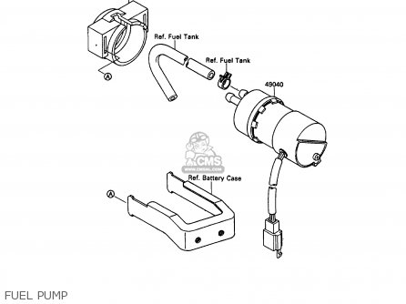 FUEL PUMP - VN1500B6 VN15SE 1992 EUROPE UK FR AR FG IT NR SD ST