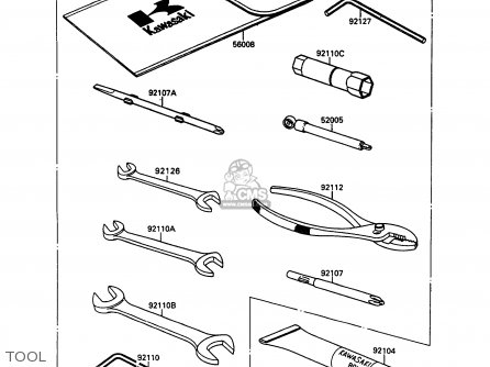 TOOL - VN1500B6 VN15SE 1992 EUROPE UK FR AR FG IT NR SD ST