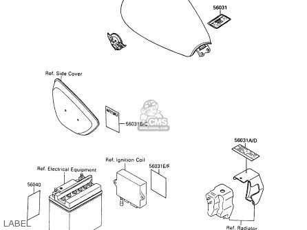 LABEL - VN1500B6 VN15SE 1992 EUROPE UK FR AR FG IT NR SD ST