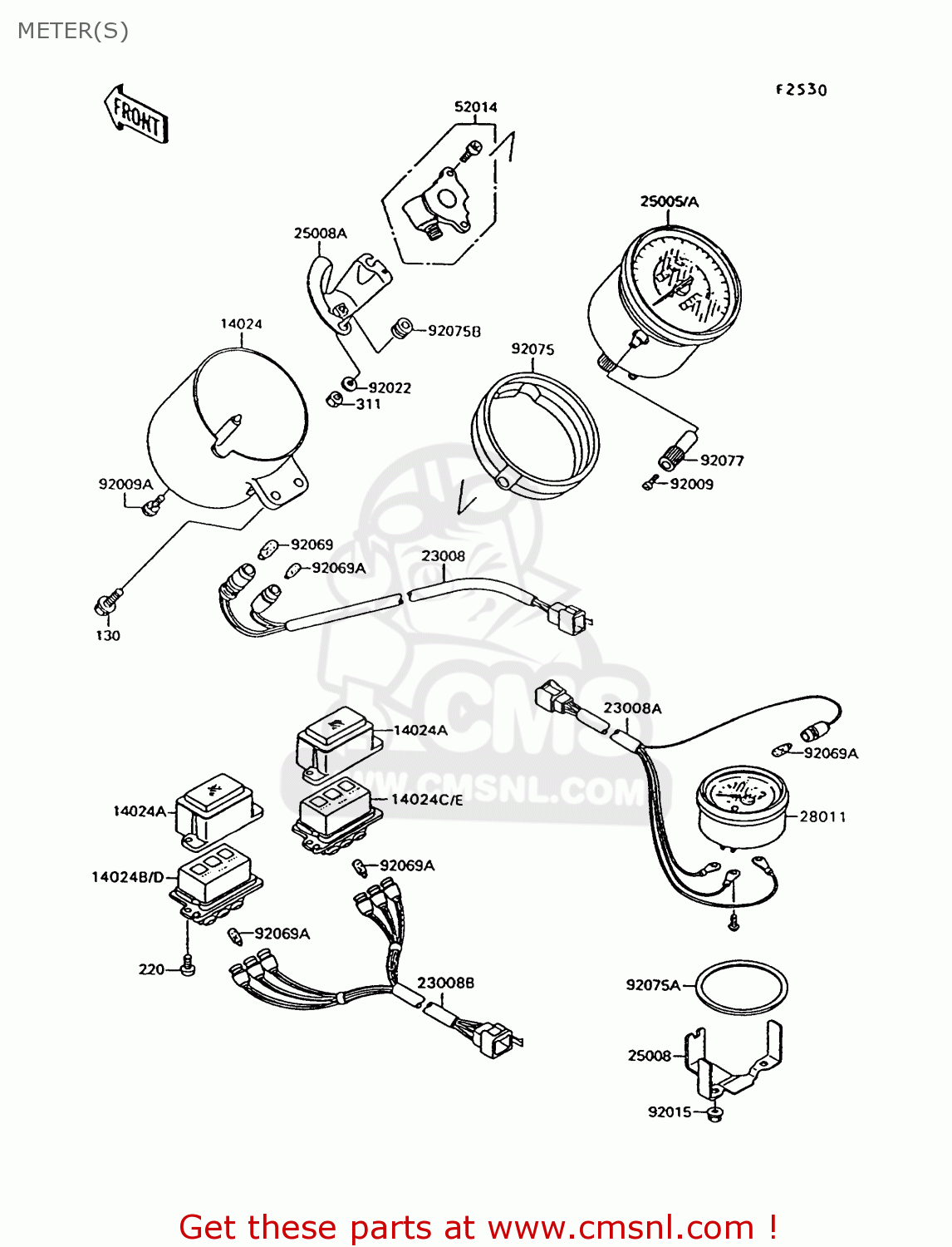 METER(S) VN1500C1 VN15 1994 EUROPE UK FR NL AR FG IT NR SD SP ST