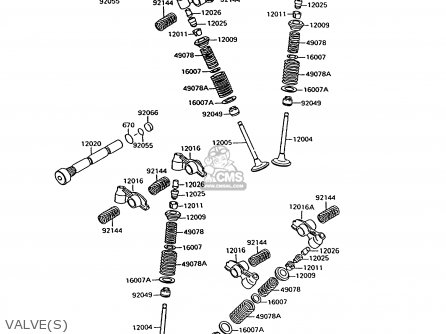 VALVE(S) - VN1500C1 VN15 1994 EUROPE UK FR NL AR FG IT NR SD SP ST