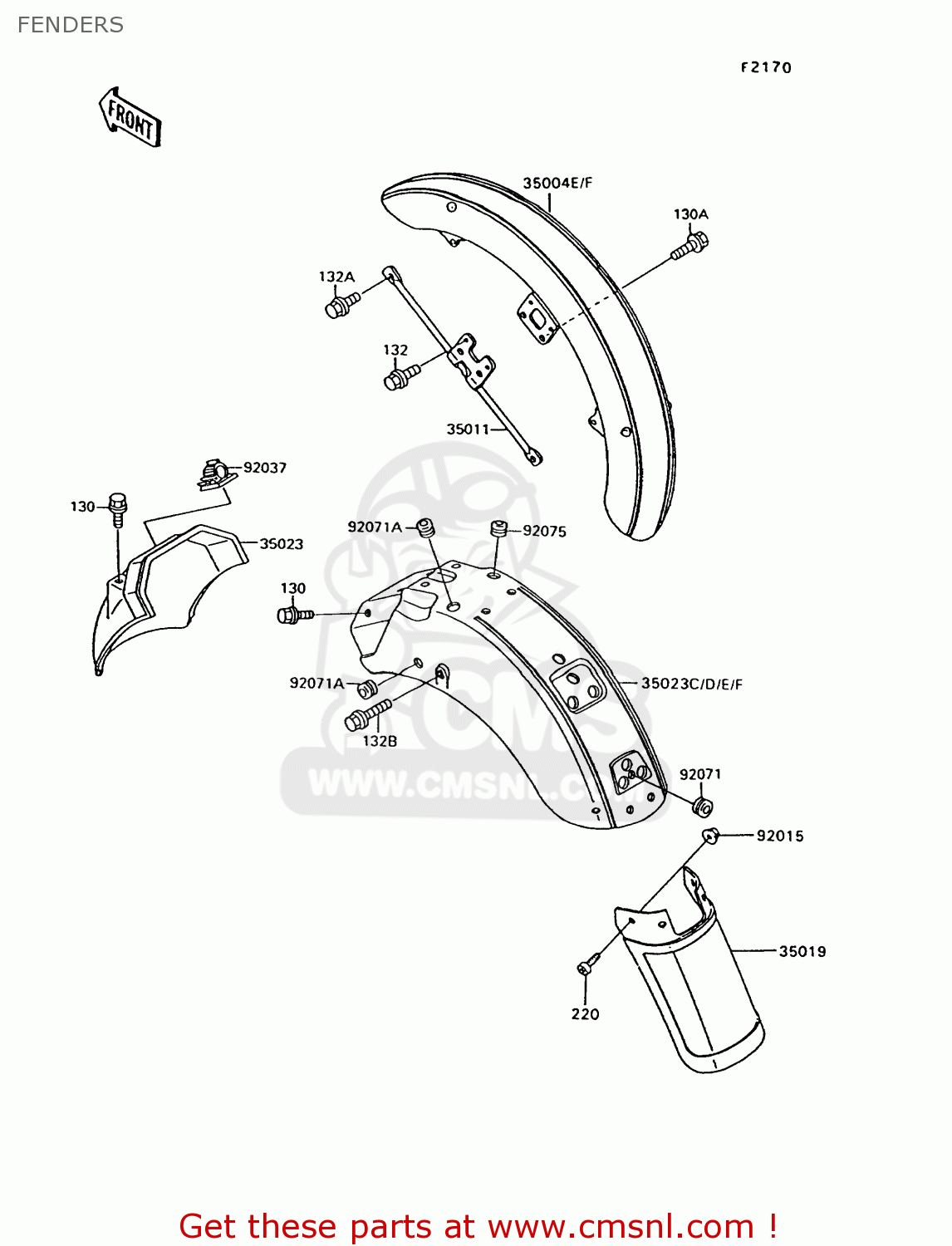 FENDERS VN1500C2 VN15 1995 EUROPE UK FR NL AR FG NR SD SP ST