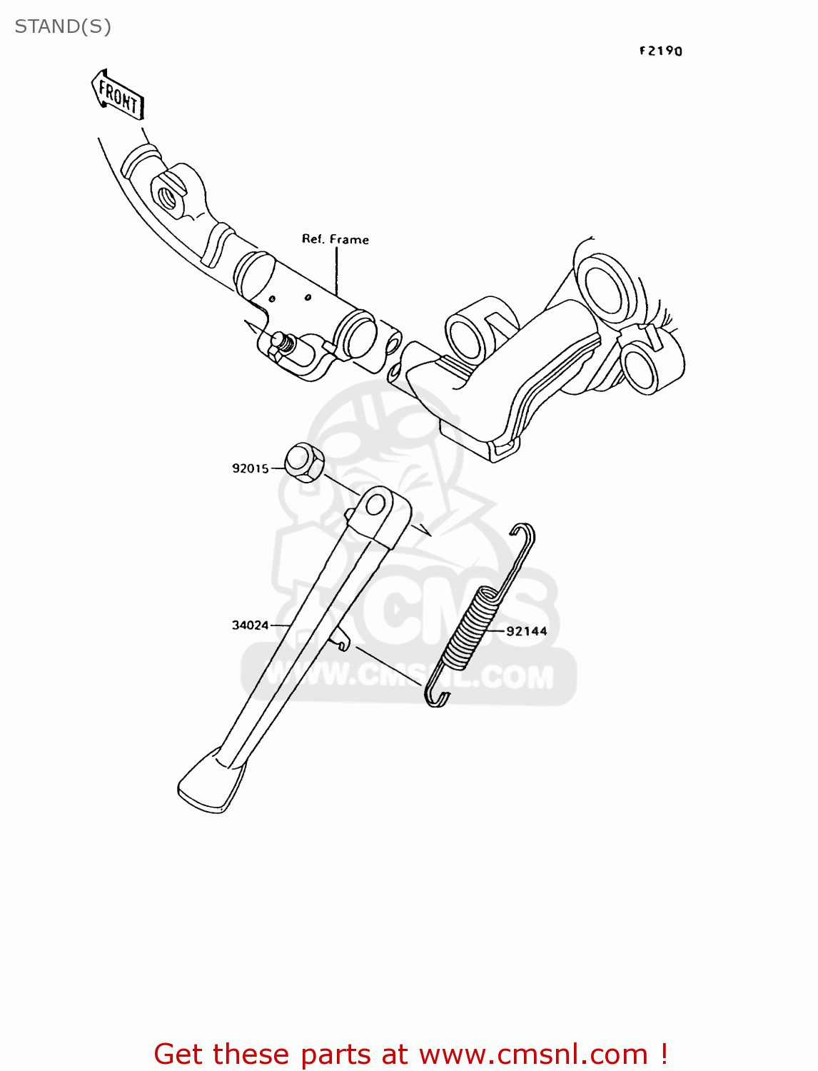 STAND(S) VN1500C2 VN15 1995 EUROPE UK FR NL AR FG NR SD SP ST