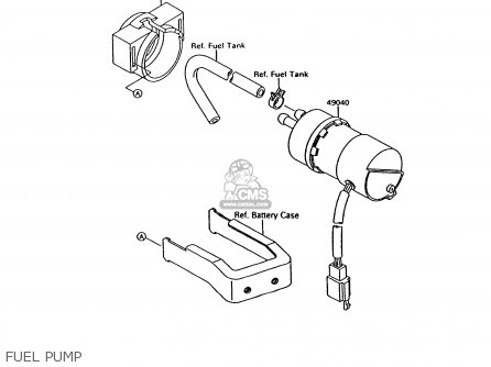 FUEL PUMP - VN1500C2 VN15 1995 EUROPE UK FR NL AR FG NR SD SP ST
