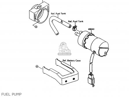 FUEL PUMP - VN1500C3 VULCAN 1500L 1996 USA CALIFORNIA